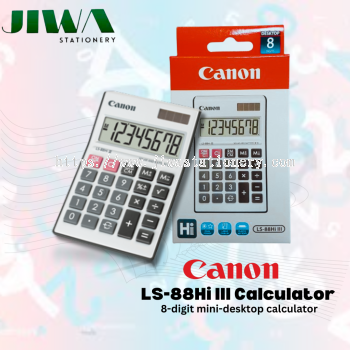 Canon LS-88Hi III Calculator