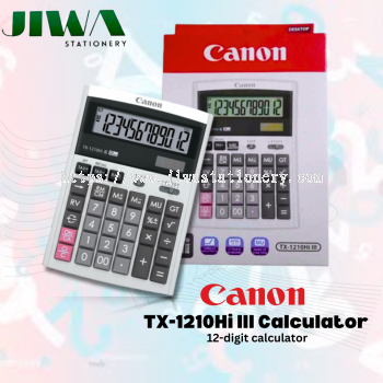 Canon TX-1210Hi III Calculator