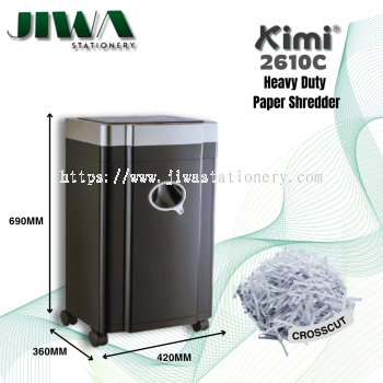 Kimi 2610C Heavy Duty Paper Shredder