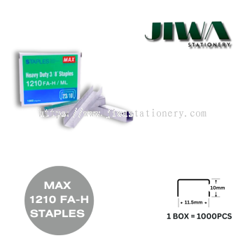 MAX 1210 FA-H Staples