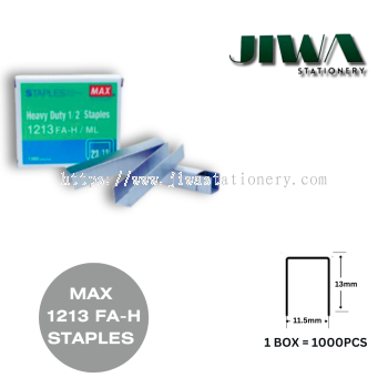 MAX 1213 FA-H Staples