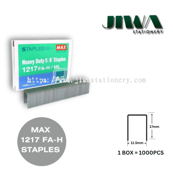 MAX 1217 FA-H Staples