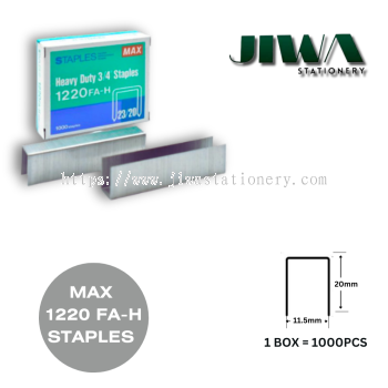 MAX 1220 FA-H Staples