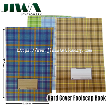 Hard Cover Foolscap Book