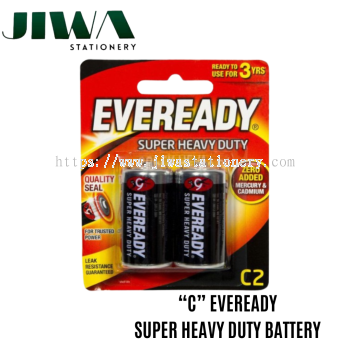 C EVEREADY SUPER HEAVY DUTY BATTERY