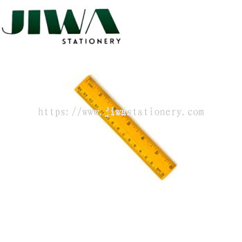 6" Wooden Ruler