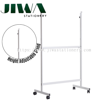 Whiteboard Stand With Roller (Height Adjustable)