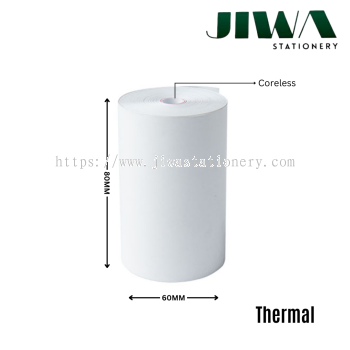 806010 Thermal Paper Roll (Coreless)