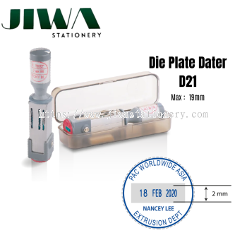 Die Plate Dater D21