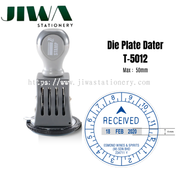 Die Plate Dater Timer T-5012