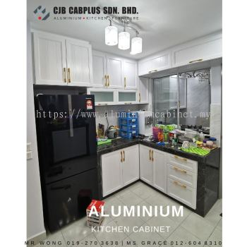 Aluminium Kitchen Cabinet | Residensi Suria Pantai