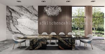 A5 KITCHEN DESIGN PTE. LTD. - Dining Table Design (Customized Dining Table)
