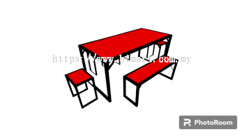 Outdoor Steel Furniture Set - T3 & C1, C3 | Carnival Furniture Set Supplier