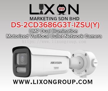 HIK VISION DS-2CD3686G3T-IZSU(Y) 8MP AcuSense Varifocal Bullet Network Camera