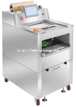 Food Wrapping Machine With Weighing & Labeling - Stand Type