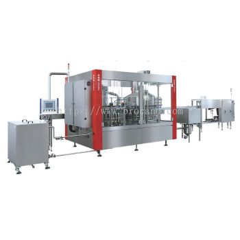 Automatic Rotary Filling and Sealing Machine for Plastic Bottles