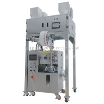 Automatic Triangle Tea Bag Inner and Outer Packing Machine