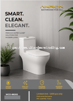 AKRON WATER CLOSET WCO-88202