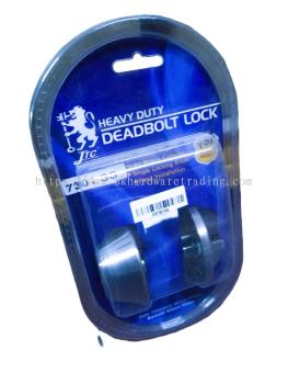 JTC DEADBOLT LOCK HEAVY DUTY 7301 AC/SS
