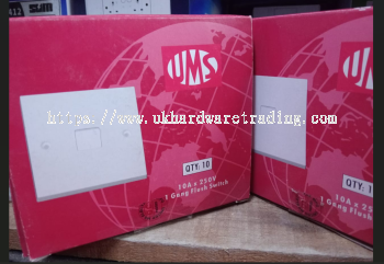 UMS Flush Switch 10AX 250V/1G 1W