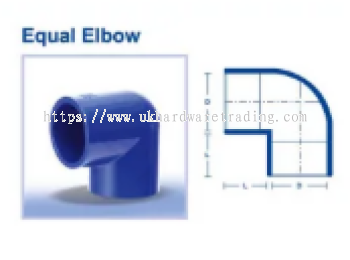 ABS Pipe Fittings Equal Elbow