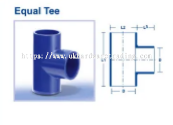 ABS Fittings Equal Tee