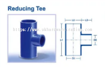 ABS Fittings Reducing Tee