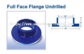 ABS Fittings Full Face Flange Undrilled (PRE-ORDER)