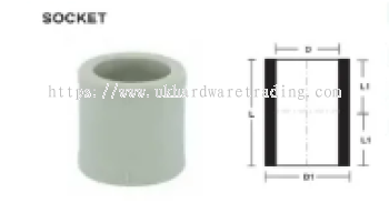 PPR Pipe Fittings Socket