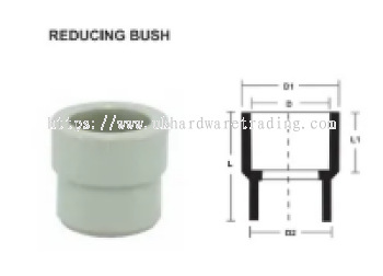 PPR Pipe Fittings Reducing Bush