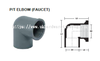 PVC FITTINGS PT Elbow