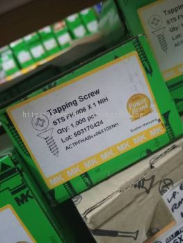 MK SCREW/Tapping Screw STS FH #06 x 1