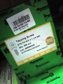 MK SCREW/Tapping Screw STS FH #10 x 1 1/4
