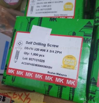 MK SCREW/Self Drilling Screw DS-FH 320 #06 X 3/4
