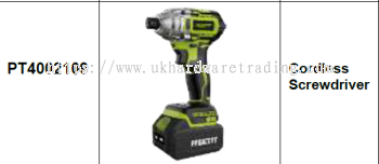 PRESCOTT Cordless Screwdriver PT4002109 (PRE-ORDER)