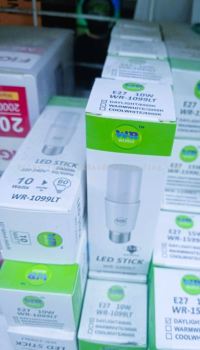 WURUI Led Stick E27 10W WR-1099LT  DAYLIGHT 6500K