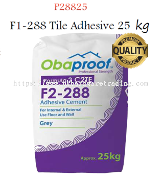 OBAPROOF (PRE-ORDER) F2-288 Tile Adhesive 25kg