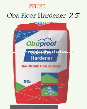 OBAPROOF (PRE-ORDER) OBA FLOOR HARDENER 25KG