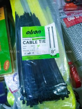OLSON Cable Tie White/Black