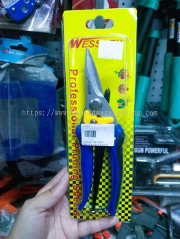 WESSLEY Pruning Shear/Gunting Pokok 8" (Blue)