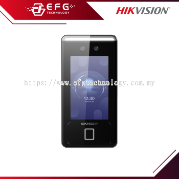 DS-K1T341AMF Face Recognition + Fingerprint Terminal with Time Attendance