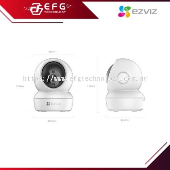 H6c 2K z Pan & Tilt Smart Home Camera in 2K z Resolution