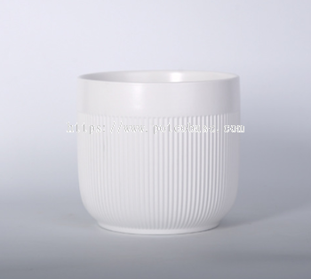 Ceramic Pot PC1247-10912 Ceramic flowerpot Nordic simple with support ins style high-looking green plant pot home