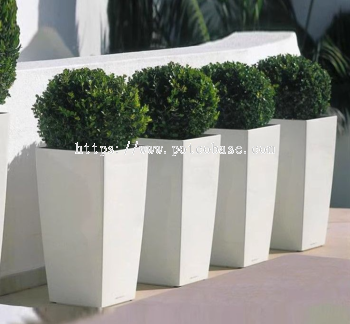 FRP Fiberglass Pot PC1247-17025 Nordic Outdoor Floor-To-Ceiling Balcony Roof Hotel Square Large Customizable Factory Direct Sales Fiberglass Planting Flower Pots 玻璃钢花盆室内商场美陈酒店客厅落地大花瓶现代室外仿真简约花器 Pasu Bunga Gentian Kaca Pusat Beli-Belah Dalaman Hotel Cantik Ruang Tamu Lantai Berdiri Pasu Besar Simulasi Luar Moden Kapal Bunga Ringkas