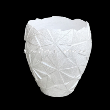 FRP Fiberglass Pot PC1247-17052 Wholesale Glass Fiber Reinforced Plastic Pearl Color Flowerpot Decoration Company Shopping Mall Corridor Hotel Soft Decoration Green Plant Flower Art Micro Landscape 批发玻璃钢珍珠色花盆装饰公司商场走廊酒店软装饰绿植花艺微景观  Pemborong Gentian Kaca Bertetulang Plastik Mutiara Warna Pasu Hiasan Syarikat Hiasan Pusat Membeli-Belah Koridor Hotel Hiasan Lembut Tumbuhan Hijau Seni Bunga Landskap Mikro