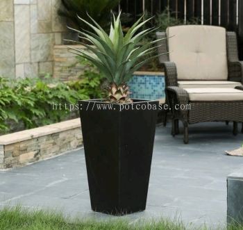 FRP Fiberglass Pot PC1247-17076 Simple Modern Fiberglass Square Bucket-Shaped Floor-Standing Large Vase Model House Sales Office Home Soft Decoration Flower Ware 简约现代玻璃钢方桶形落地大花瓶样板房售楼处家居软装饰花盆 Gentian Kaca Moden Yang Ringkas Berbentuk Baldi Berbentuk Lantai Berdiri Pasu Besar Model Rumah Pejabat Jualan Rumah Peralatan Bunga Hiasan Lembut