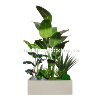 FPR Fiberglass Pot PC1247-17078 Fibreglass Planter Rectangle Modern Fiberglass Floor-Standing Vase Shopping Mall Hotel Beautiful Soft Decoration Square Flower Pot Sales Office Flower Arrangement Ornaments 玻璃纤维花盆长方形现代玻璃钢落地花瓶商场酒店漂亮软装饰方形花盆售楼处插花摆件 Penanam Gentian Kaca Segi Empat Tepat Pasu Berdiri Lantai Gentian Kaca Moden Pusat Membeli-Belah Hotel Hiasan Lembut Yang Indah Pasu Bunga Persegi Jualan Hiasan Gubahan Bunga Pejabat