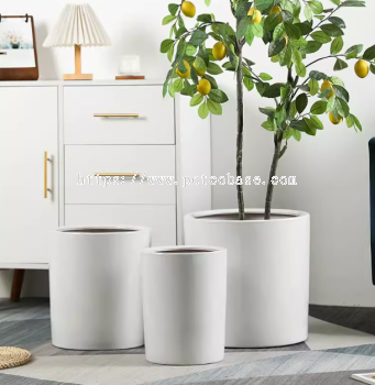 White Ceramic Pot PC1247-19630 White Straight Ceramic Flowerpot Extra Large Simple Cylindrical Straight Large Straight Flowerpot For Living Room 白色陶瓷盆 PC1247-19630 白色直形陶瓷花盆特大号简约圆柱直形客厅大号直形花盆 Pasu Seramik Putih PC1247-19630 Pasu Bunga Seramik Lurus Putih Ekstra Besar Mudah Silinder Lurus Lurus Pasu Bunga Lurus Besar Untuk Ruang Tamu