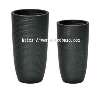 FRP Fiberglass Pot PC1247-17120Fiberglass Floor-Standing Vase Shopping Mall Hotel Display Soft Decoration Modern Striped Square Flower Pot Sales Office Flower Ware 北欧客厅玻璃钢落地大花瓶商场创意摆件户外装饰组合花盆 Nordic Ruang Tamu Gentian Kaca Pasu Besar Berdiri Di Lantai Pusat Beli-Belah Hiasan Kreatif Hiasan Luar Pasu Bunga Gabungan