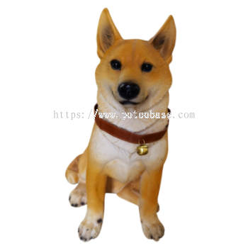 Modern Shiba home decoration PC1247-31031Dog ornaments living room simulated Akita dog floor animal large sofa decorated Shiba Inu courtyard entry house guard dog